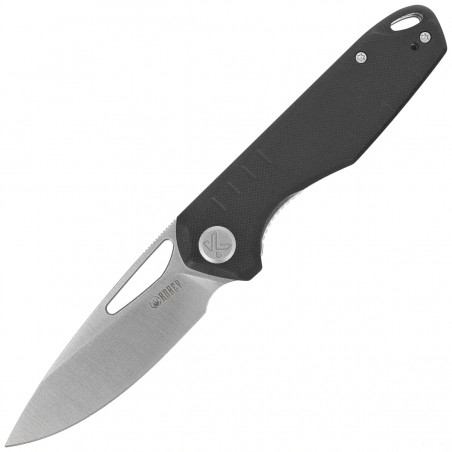 Nóż składany Kubey Doris Black G10, Satin 14C28N (KU324I)
