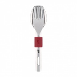 Sztućce turystyczne Esbit Silicone Band S burgundowe