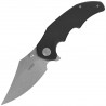 Nóż składany Kubey Ceto Black G10, Stonewashed 14C28N (KU181A)