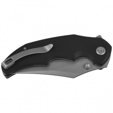 Nóż składany Kubey Ceto Black G10, Stonewashed 14C28N (KU181A)