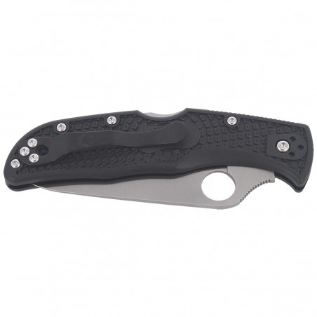 Nóż Spyderco Endela Lightweight FRN Black Plain (C243PBK)