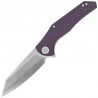 Nóż składany Kubey Flash Purple G10, Satin San Mai M2 (KU158P)