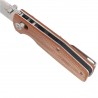 Nóż składany Bestech Slasher Natural Micarta, Satin D2 (BG43D)