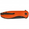 Nóż składany Kubey Master Chief Orange G10, Blackwashed 14C28N by Keanu Alfaro (KU358O)