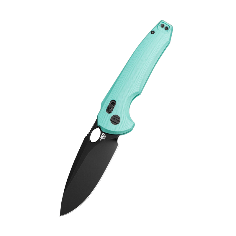 Nóż składany Bestech Noctar Mint Green G10, Black PVD 14C28N by Kombou (BG66F)