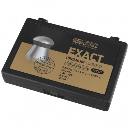 Śrut JSB Exact Premium Exact Short 4.52 mm, 0.547 g, 200 szt. (11237-200)