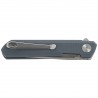 Nóż składany Bestechman Mini Dundee Grey G10, Stonewashed / Satin D2 by Ostap Hel (BMK03D)