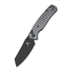 Nóż składany Bestechman Cicada's Wing Grey Frag Stainless Steel, Black PVD 10Cr15MoV (BMK06-S-2)