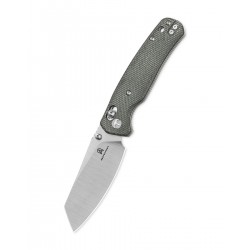 Nóż składany Bestechman Cicada's Wing Grey Micarta, Satin 10Cr15MoV (BMK06-M-3)