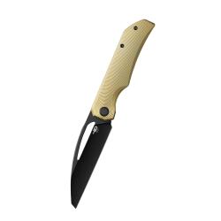 Nóż składany Bestech Taipan Bronze Titanium, Black PVD MagnaCut by James Lowe (BT2503B)