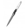 Nóż składany Bestechman Lanza Black-White G10, Damascus by Grzegorz Grabarski (BMK14-D-1)