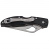 Nóż Spyderco Byrd Meadowlark 2 G-10 Black, Plain (BY04GP2)