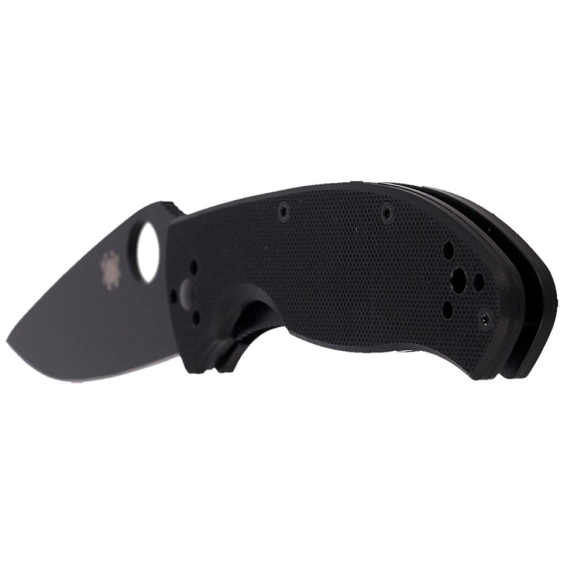 Nóż składany Spyderco Tenacious Black G10, Black 8Cr13MoV by Eric Glesser (C122GBBKP)