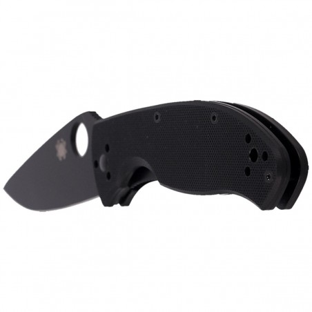 Nóż składany Spyderco Tenacious Black G10, Black 8Cr13MoV by Eric Glesser (C122GBBKP)