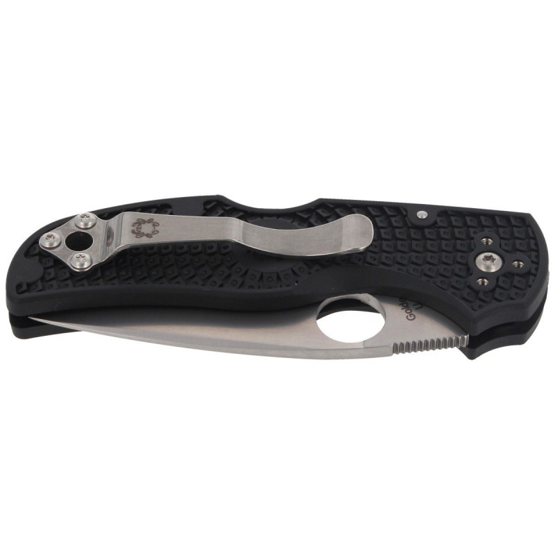 Nóż składany Spyderco Native 5 Black FRN, Satin CPM S30V by Sal Glesser (C41PBK5)