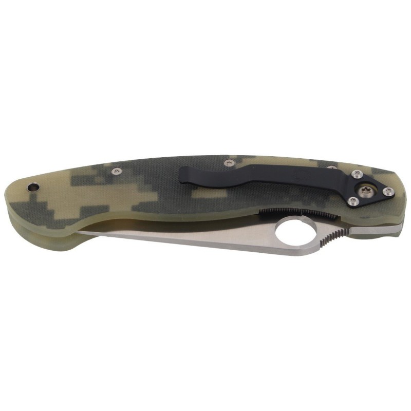 Nóż składany Spyderco Military Digital Camo G10, Satin CPM S30V by Sal Glesser (C36GPCMO)