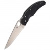 Nóż składany Spyderco Opus Black G-10 Plain (C218GP)