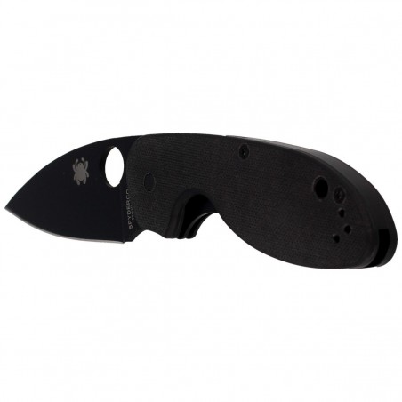 Nóż składany Spyderco Efficient Black G10, Black 8Cr13Mo (C216GPBBK)