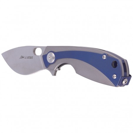 Nóż składany Viper Lille Blue Titanium, Satin M390 by Jesper Voxnæs (V5962TIBL)