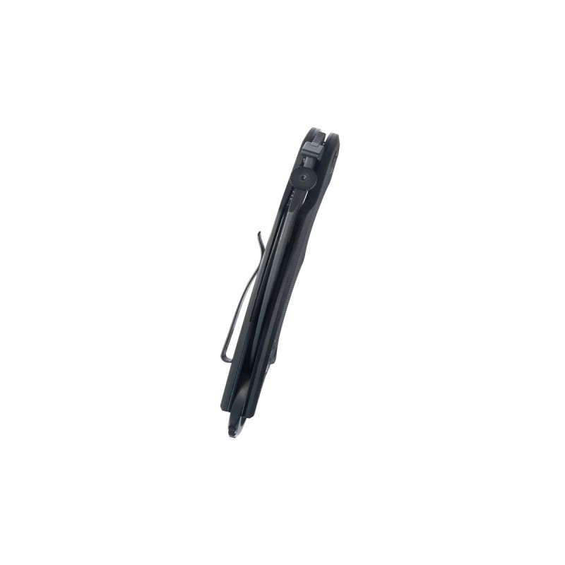 Nóż składany Kubey Rogue Pikal Black G10, Blackwashed 14C28N by MUZI Design (KU298B)
