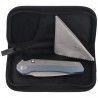 Nóż składany Bestech Wet Nellie Blue/Grey Titanium, Fine Stonewashed MagnaCut by Kombou (BT2505A)