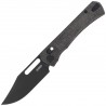 Nóż składany Kubey TBO Black Micarta, Blackwashed 14C28N by Johan Jordaan (KU396D)