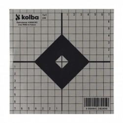 Naklejka odblaskowa do przystrzeliwania termowizji 15x15 cm