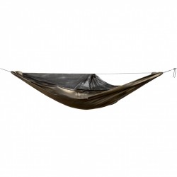 Hamak TigerWood Ważka V2 long z moskitierą Pocket, khaki