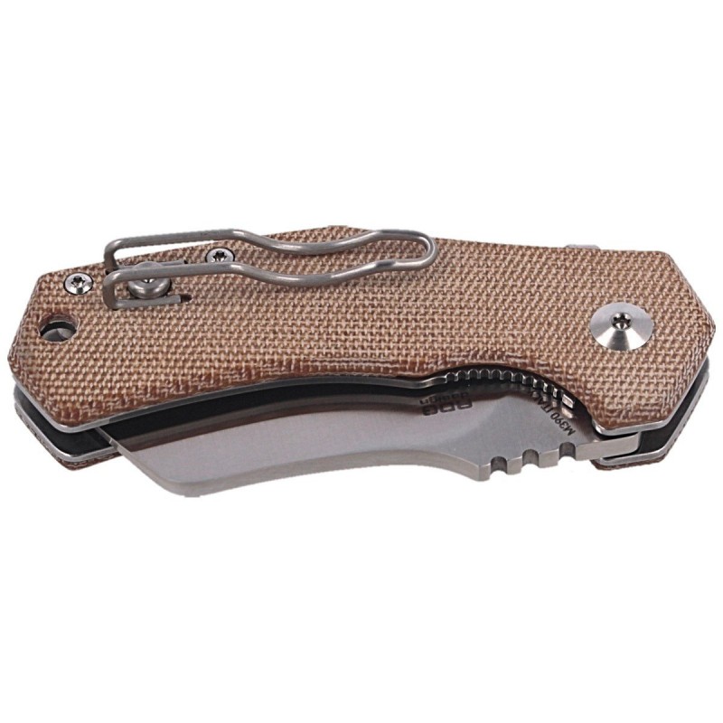 Nóż składany FOX Italico Natural Micarta by Antonio Di Gennaro (FX-540 NA)