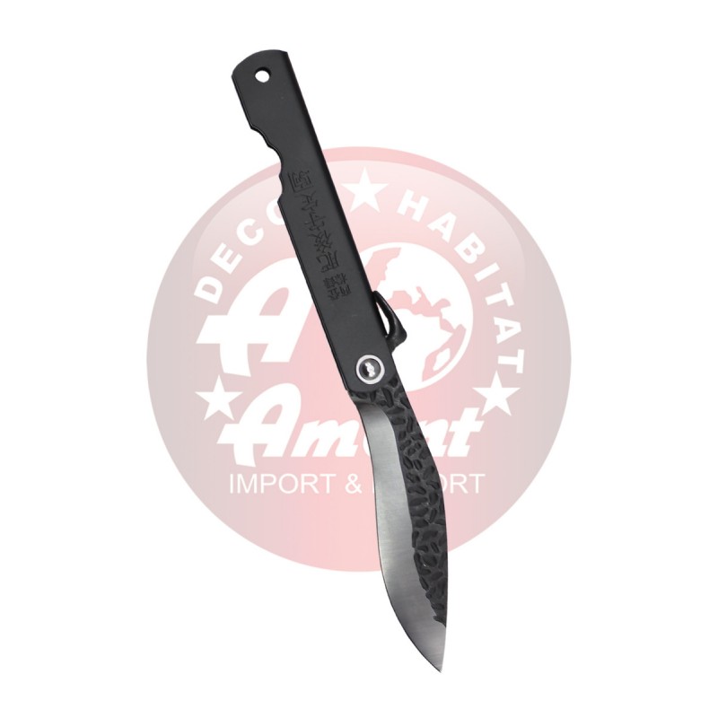 Nóż składany Third Decor Habitat N17-4 Black Steel, Hammered/Satin 420 (N17-4)