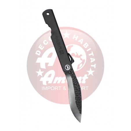 Nóż składany Third Decor Habitat N17-4 Black Steel, Hammered/Satin 420 (N17-4)