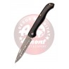Nóż składany Third Decor Habitat N202E Ebony Wood, VG10 Damascus (TK-N202E)