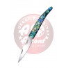 Nóż składany Third Decor Habitat N92V Abalone/Acrylic, Mirror-Polished 440 (TK-N92V)