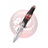 Nóż składany Third Decor Habitat N120D Templar Warrior Beechwood, Mirror 420 (TH-N120D)
