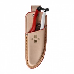 Zestaw prezentowy sekator Okatsune 103 w skórzanym etui