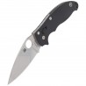 Nóż składany Spyderco Manix 2 Black G10, Satin CPM S30V by Eric Glesser (C101GP2)