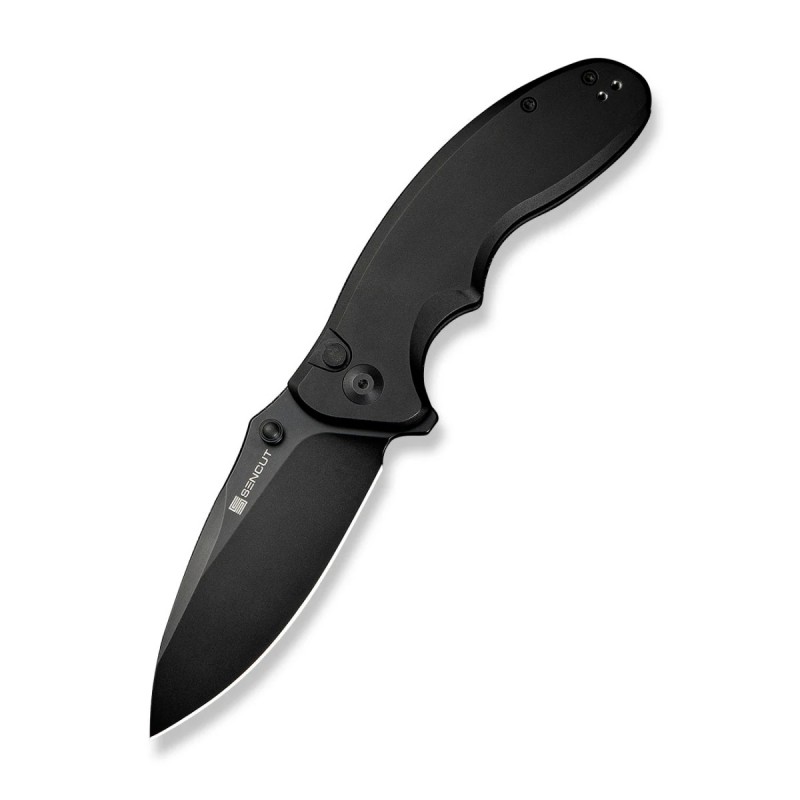 Nóż składany Sencut Cybrix Black Aluminium, Black 9Cr18MoV (S23098A-1)