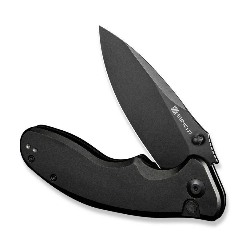 Nóż składany Sencut Cybrix Black Aluminium, Black 9Cr18MoV (S23098A-1)