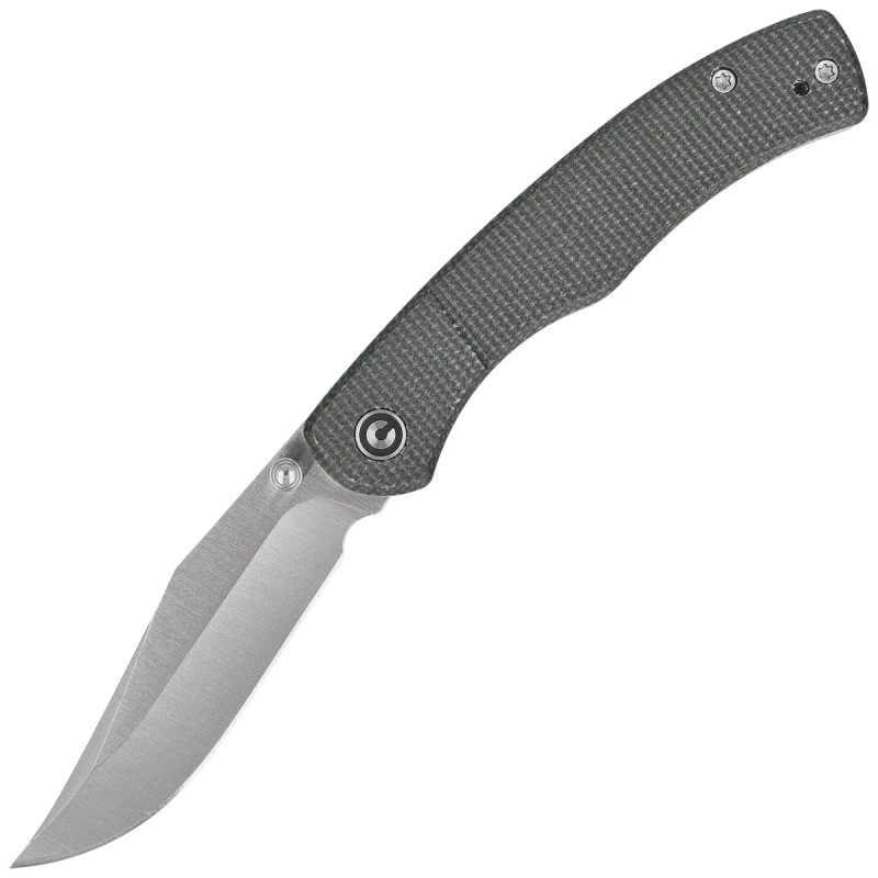 Nóż składany Civivi Clingman Green Canvas Micarta, Satin Nitro-V by Taylor Martin Best Damn EDC (C23065-4)