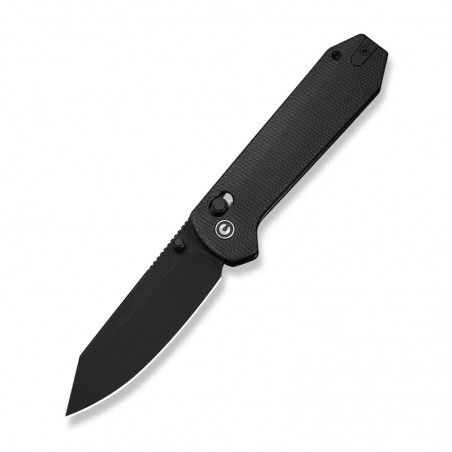 Nóż składany Civivi Over Yonder Dark Green Canvas Micarta, Black Stonewashed 14C28N by Zac Whitmore (C25027-1)