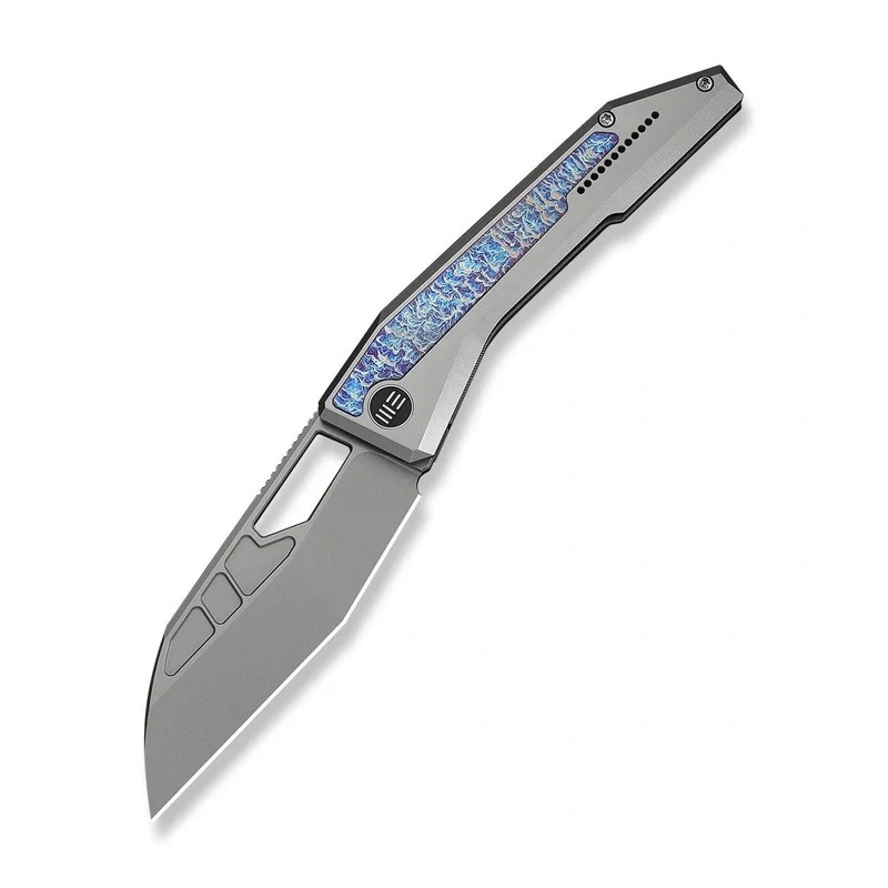 Nóż składany WeKnife Inceptus Gray/Flamed Titanium, Stonewashed M390 by Robert Saniscalchi (WE25017-2)