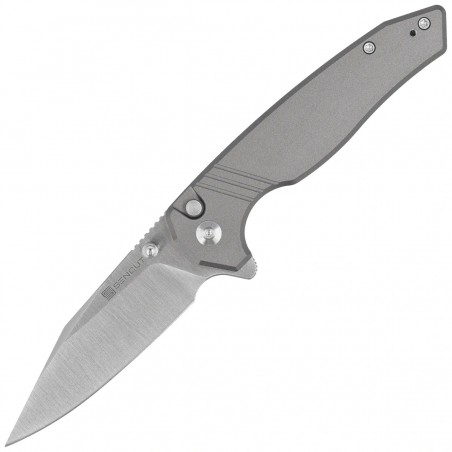 Nóż składany Sencut Selkyris Gray Aluminium, Satin D2 (S25068-2)
