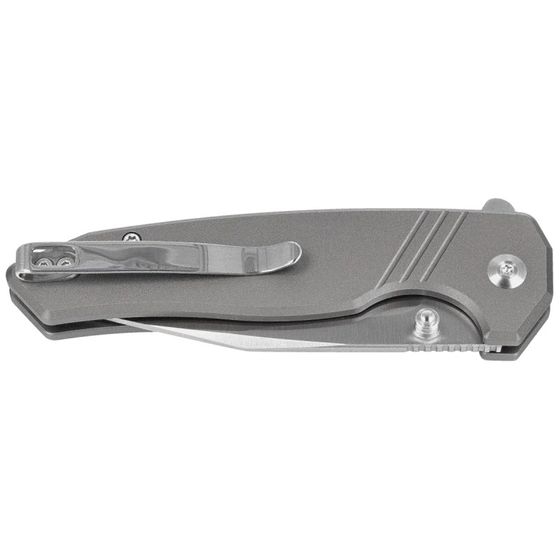 Nóż składany Sencut Selkyris Gray Aluminium, Satin D2 (S25068-2)