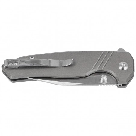 Nóż składany Sencut Selkyris Gray Aluminium, Satin D2 (S25068-2)