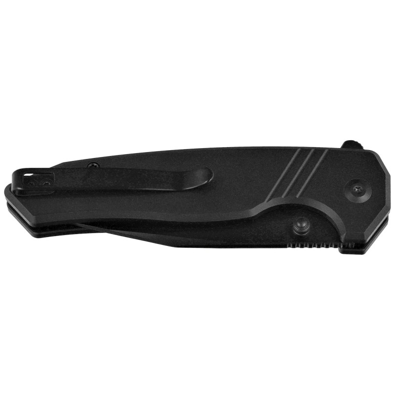 Nóż składany Sencut Selkyris Black Aluminium, Black D2 (S25068-1)