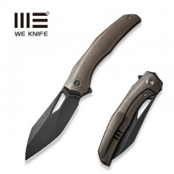Nóż składany WeKnife Ignio Mystery Box Bronze Titanium, Black Stonewashed CPM 20CV by Toni Tietzel (WE22042B-2 MB)