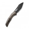 Nóż składany WeKnife Ignio Mystery Box Bronze Titanium, Black Stonewashed CPM 20CV by Toni Tietzel (WE22042B-2 MB)