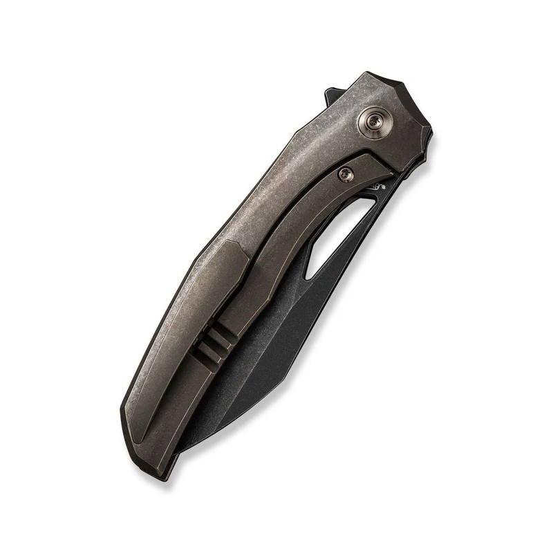 Nóż składany WeKnife Ignio Mystery Box Bronze Titanium, Black Stonewashed CPM 20CV by Toni Tietzel (WE22042B-2 MB)