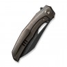 Nóż składany WeKnife Ignio Mystery Box Bronze Titanium, Black Stonewashed CPM 20CV by Toni Tietzel (WE22042B-2 MB)