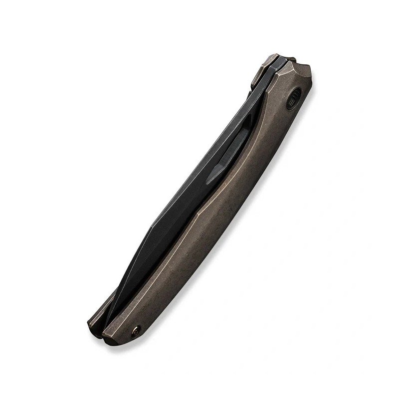 Nóż składany WeKnife Ignio Mystery Box Bronze Titanium, Black Stonewashed CPM 20CV by Toni Tietzel (WE22042B-2 MB)
